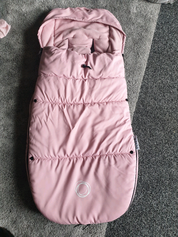 bugaboo footmuff pink